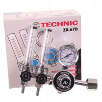 Reduktor ZR-67Double do CO2 i Argon 2 Rotametry Precyzyjna regulacja
