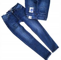 MS51 M.SARA JEANSY DAMSKIE WYGODNE SPODNIE KLASYCZNE 44 XXL (34, 35)
