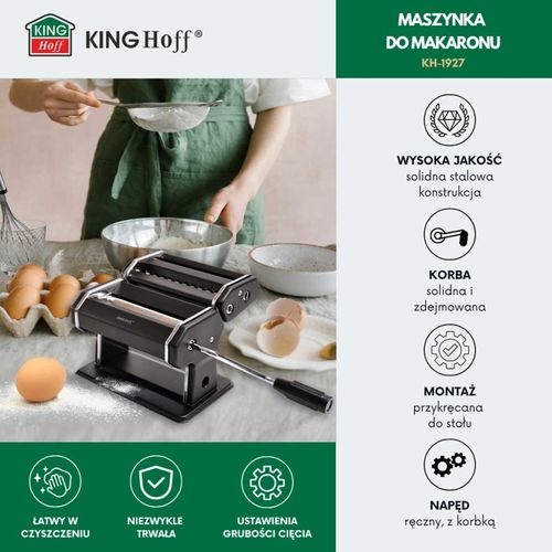 maszynka do makaronu ciasta kinghoff kh-1927 na Arena.pl