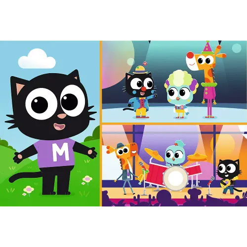 Puzzle maxi 24 elementy. Milo. Przygody małego Kotka Milo na Arena.pl