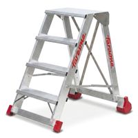 Drabina magazynowa FARAONE 4-stopniowa CM 4 - 2,98 m