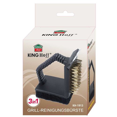 szczotka 3w1 do czyszczenia rusztu grilla kinghoff kh-1913 na Arena.pl