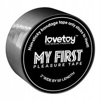 2 x TAŚMA MY FIRST NON STICKY BONDAGE TAPE GREY