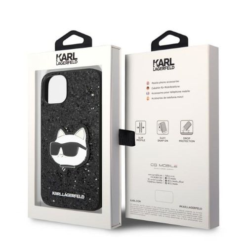 Etui Karl Lagerfeld do iPhone 15 Plus, iPhone 14 Plus, Czarny na Arena.pl