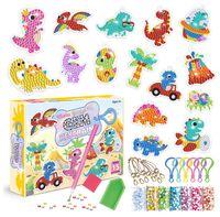 Haft Diamentowy Mozaika Diamentowe Zawieszki Breloczki Dinozaury Dino