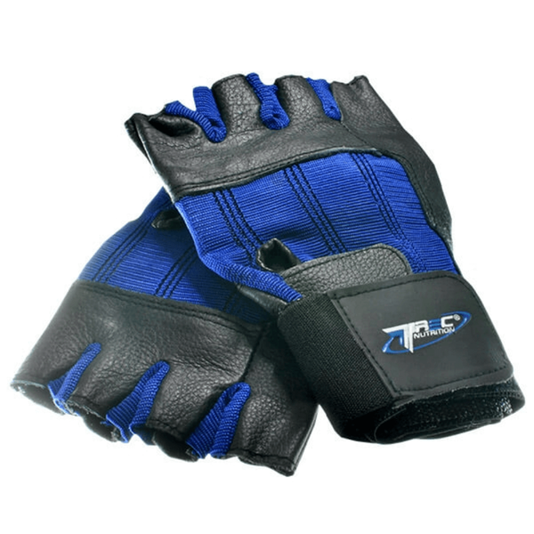 Trec - Rękawice treningowe Classic Blue Plus M zdjęcie 1