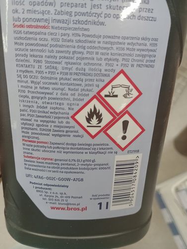 bros płyn na krety 500ml na Arena.pl