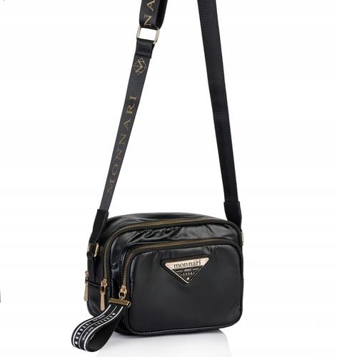 MONNARI Torebka na ramię LISTONOSZKA Pojemna DWUKOMOROWA do pracy PREMIUM na Arena.pl