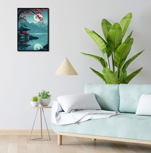 Plakat 40x55cm Japoński Pawilon na Arena.pl