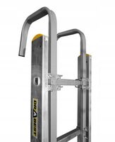 Uchwyt na dach do drabiny kalenice Drabest 150 kg