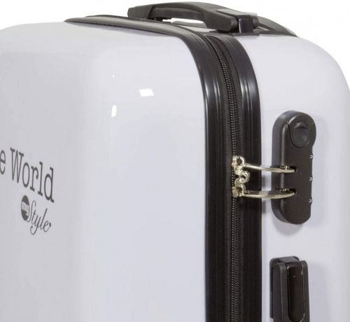 walizki zestaw fly the world white na Arena.pl