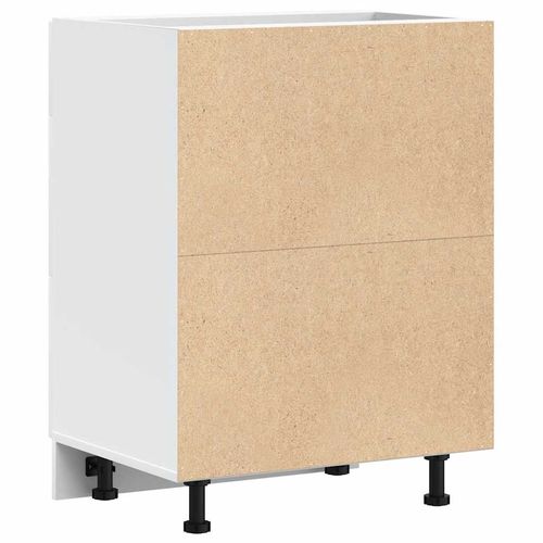 Szafka kuchenna dolna Lyon z białego drewna klejonego na Arena.pl