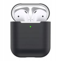 Etui ochronne na słuchawki Airpods czarne