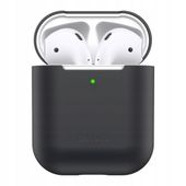 Etui ochronne na słuchawki Airpods czarne