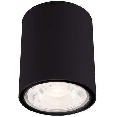Zewnętrzna LAMPA sufitowa stropowa EDESA 9107 Nowodvorski metalowa OPRAWA downlight LED 6W 3000K outdoor IP54 czarny zdjęcie 1