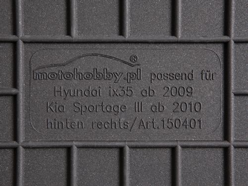 Hyundai Tucson II DYWANIKI GUMOWE PRZÓD DEDYKOWANE na Arena.pl