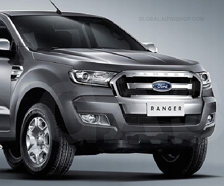 Ford Ranger - Chromowane Listwy Grill Chrom Atrapy Zderzaka Tuning na Arena.pl