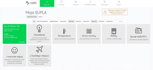 WiFi PRZEKAŹNIK PRZEŁĄCZNIK STEROWANY WIFI SONOFF BASIC Wgrany Softu na Arena.pl
