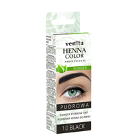 VENITA Pudrowa Henna do brwi - 1.0 Black (Czarna)