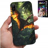 ETUI DO HUAWEI Y6 2019 - DINO DINOZAUR PTERODAKTYL FUTERAŁ PLECKI