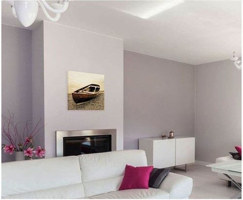 Obraz na płótnie - Canvas, Łódka 50x50 na Arena.pl