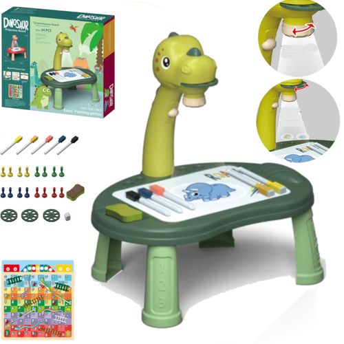 Projektor do rysowania dinozaur T-rex gra chińczyk 43Z na Arena.pl