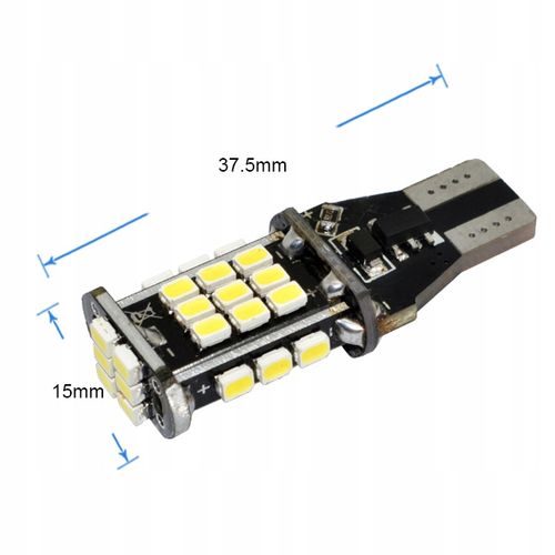 2x W16W 30 SMD ŻARÓWKA LED COFANIA WSTECZNE CAN na Arena.pl