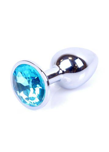 Plug-Jewellery Silver Plug- Light Blue na Arena.pl