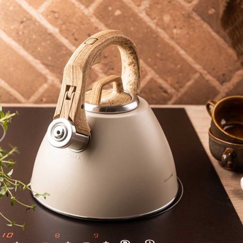 czajnik stalowy z gwizdkiem 2,5l klausberg kb-7954 na Arena.pl