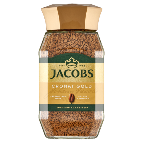 Jacobs Cronat Gold Kawa rozpuszczalna 200 g na Arena.pl