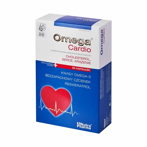 Omegacardio + czosnek 60 kapsułek na Arena.pl