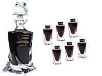 Karafka podziękowanie na urodziny ŚLUB 6kieliszków