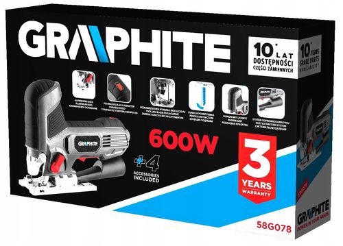 Wyrzynarka GRAPHITE 58G078 na Arena.pl