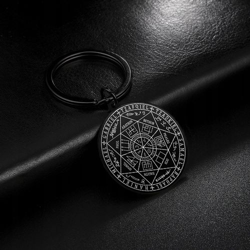 BRELOK 7 ARCHANIOŁÓW ANIOŁ GABRIEL MICHAŁ PIECZĘĆ SALOMONA AMULET SZCZĘŚCIA na Arena.pl