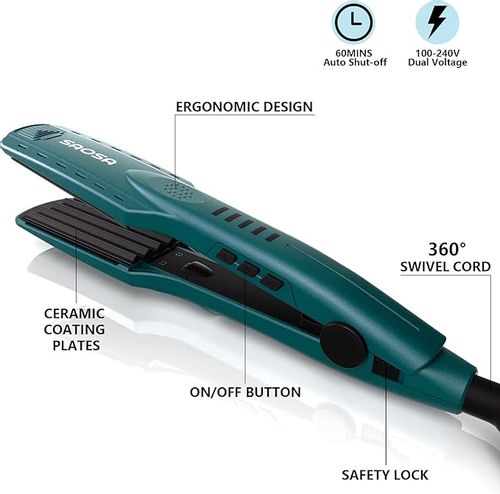 Ceramiczna karbownica do włosów Saosa nadająca puszystość fryzurze na Arena.pl