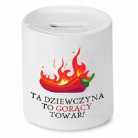 Skarbonka Dla Dziewczyny To Gorący Towar Prezent Z Nadrukiem Ze Zdjęciem