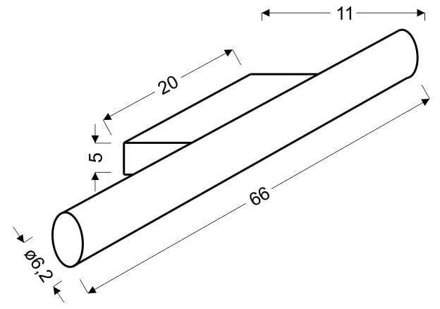 Universe listwa LED 66 cm 14W IP44 4000 K zdjęcie 2