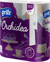 RĘCZNIK PAPIEROWY ORCHIDEA GRITE 2 SZTUKI 4770023348415
