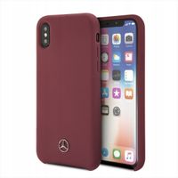 2 x Etui Mercedes MEHCPXSILRE iPhone X/ Xs hard case czerwony/red