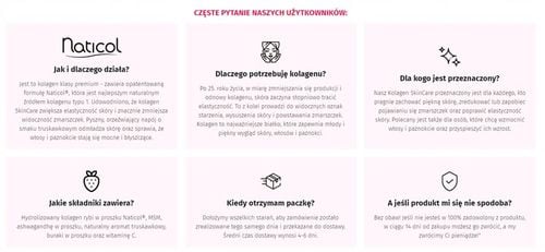 Nature's Finest Kolagen SkinCare z formułą Naticol na Arena.pl