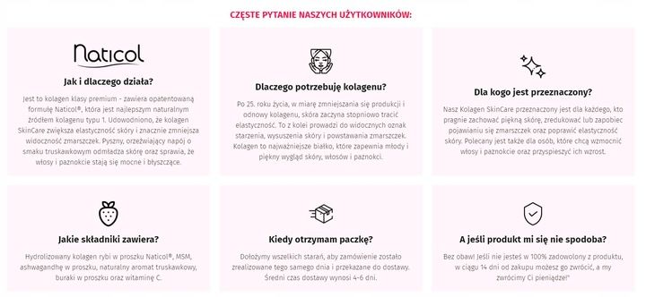 Nature's Finest Kolagen SkinCare z formułą Naticol zdjęcie 7