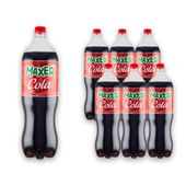 Maxer Napój gazowany o smaku cola 2 l x 6 sztuk
