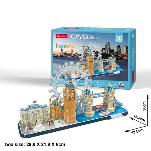 Puzzle 3D City Line London na Arena.pl