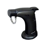 Czarny Palnik Gazowy Żarowy JET na Gaz Butan Wiatroodporny Mocny Gentelo