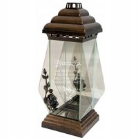 ZNICZ kapliczka LATARENKA z GRAWEREM dla Brata