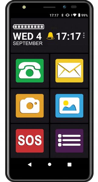 Smartfon Dla Seniora Maxcom Smart Ms554 zdjęcie 2