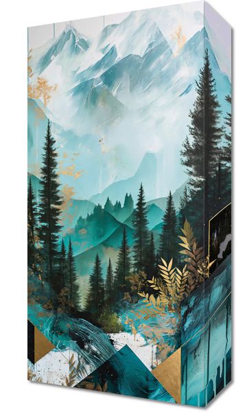 Obraz 20x40cm Przeplatane Krajobrazy zdjęcie 1