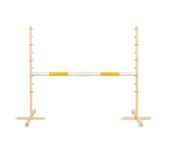 Przeszkoda skokowa do Hobby Horse 160cm, h-120 cm, belka żółta