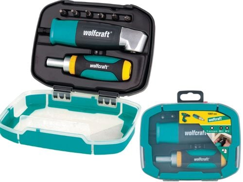 ZESTAW ADAPTER KĄTOWY PLUS 1001000 WOLFCRAFT na Arena.pl