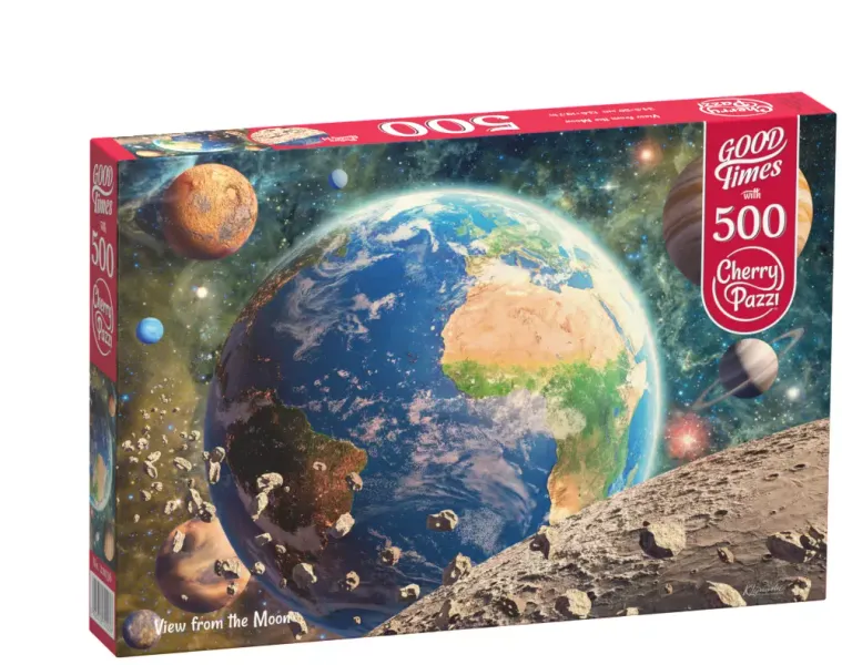 Puzzle 500 elementów. Widok z Księżyca 20036 zdjęcie 1